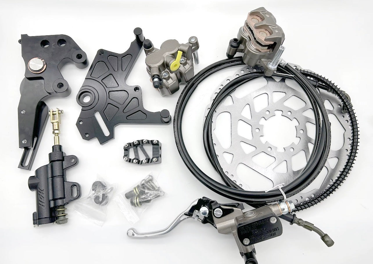 Premium Brake Upgrade Bundle for Surron LBX — V2 Ultra Bee Foot Brake Kit