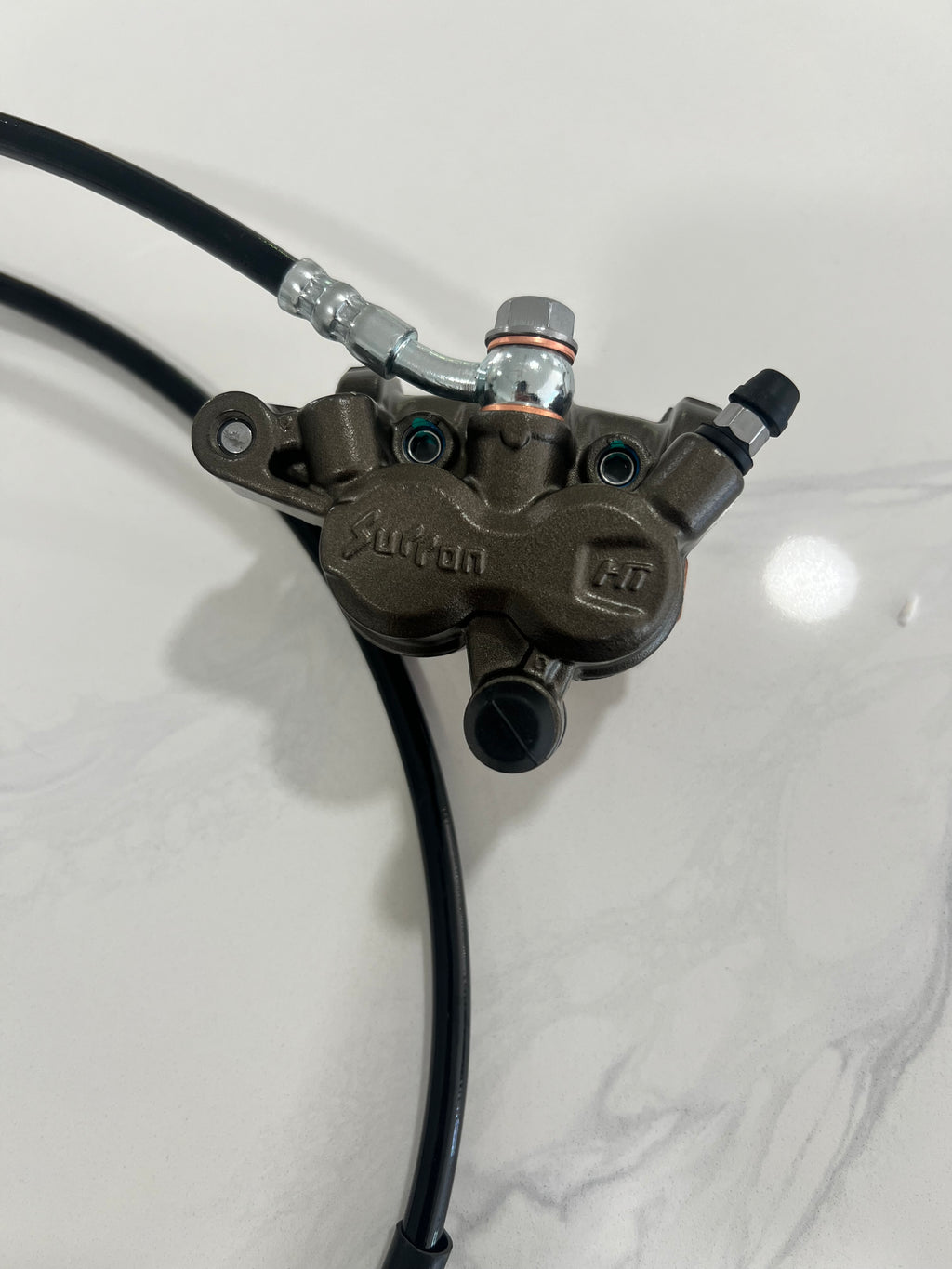 Complete Pre-Bled foot brake kit for Surron Ultra bee