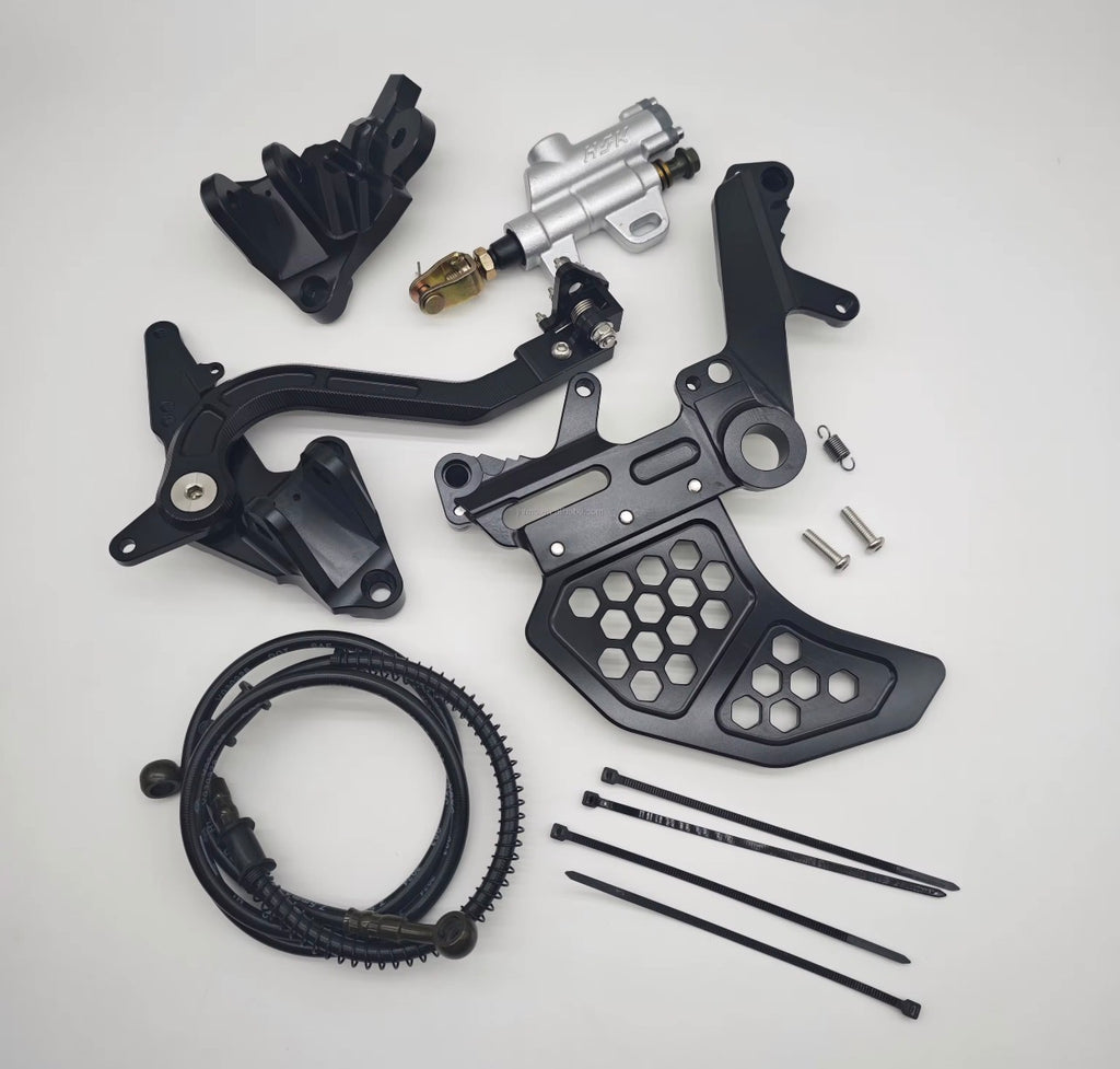 Complete Pre-Bled foot brake kit for Surron Ultra bee