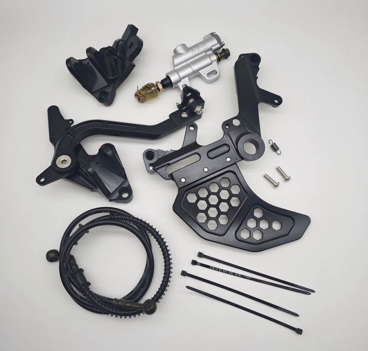 Complete Pre-Bled foot brake kit for Surron Ultra bee